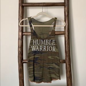 ‘Humble Warrior’ Muscle Tank